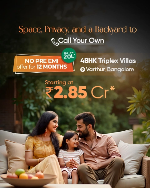 Mobile Banner - 4BHK Villas