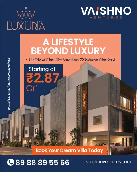 Mobile Banner - 4BHK Villas