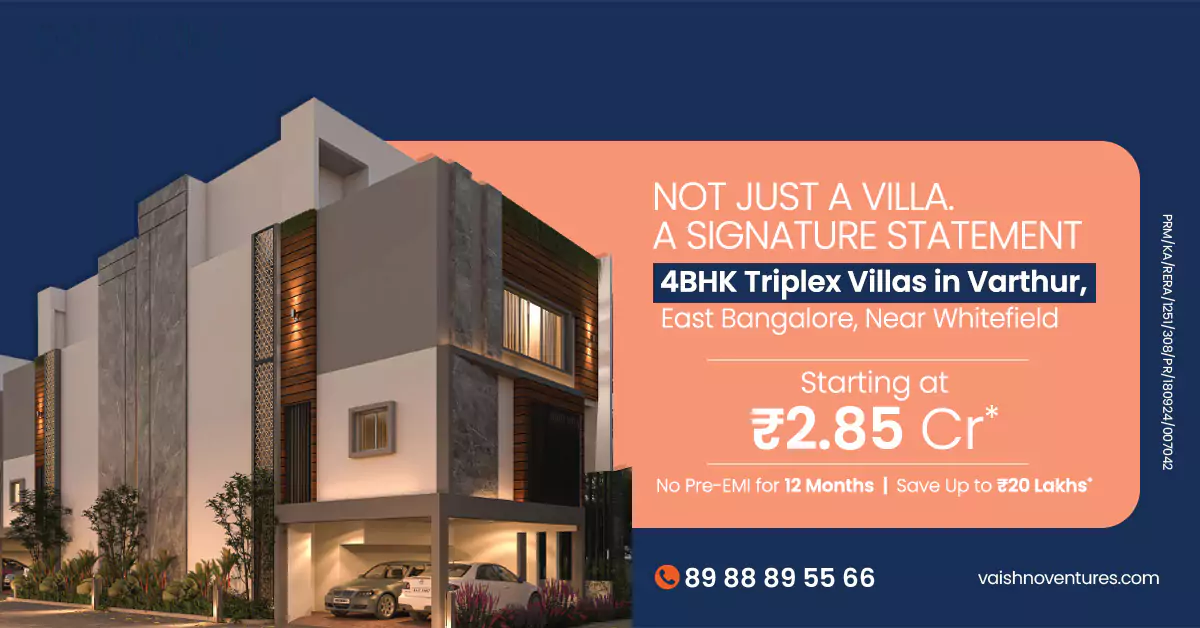 Desktop Banner - 4BHK Villas